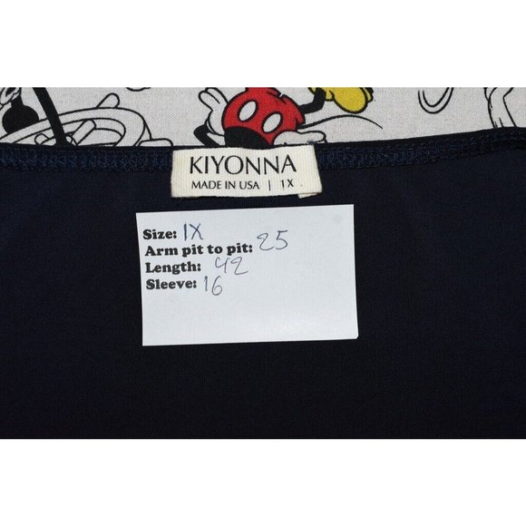 Kiyonna Women's Plus 1X Ruched Yoke Flair Maxi Dress, NwT RACK44828AFA - Picture 5 of 7